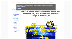 Desktop Screenshot of annualhawaiiconvention.com